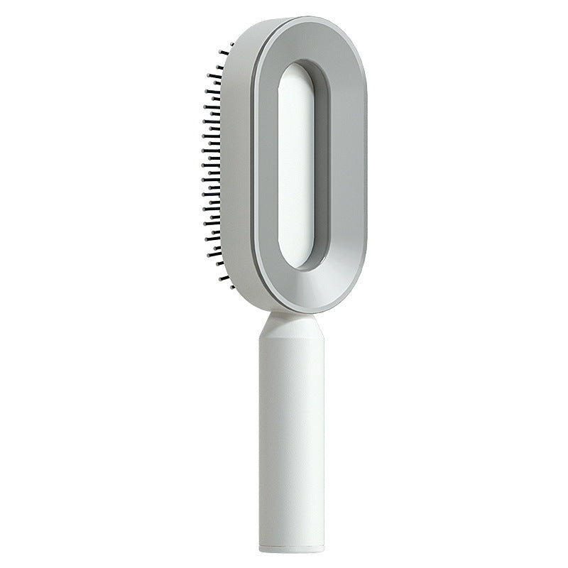 LuxeLocks: The Ultimate Self-Cleaning Hairbrush