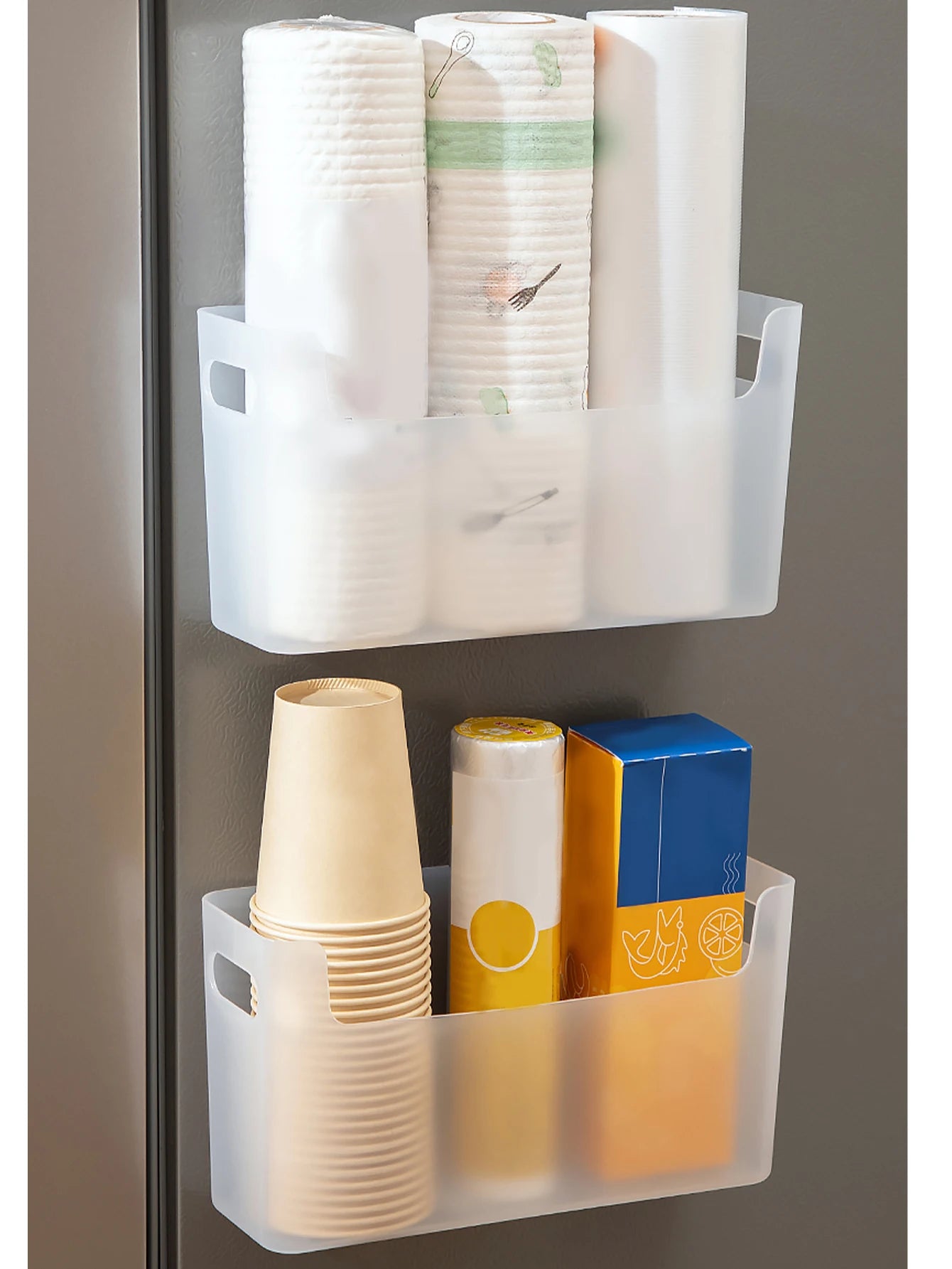 WORTHBUY Multifunctional Kitchen Storage: Space-Saving Wall-Mounted Organizer