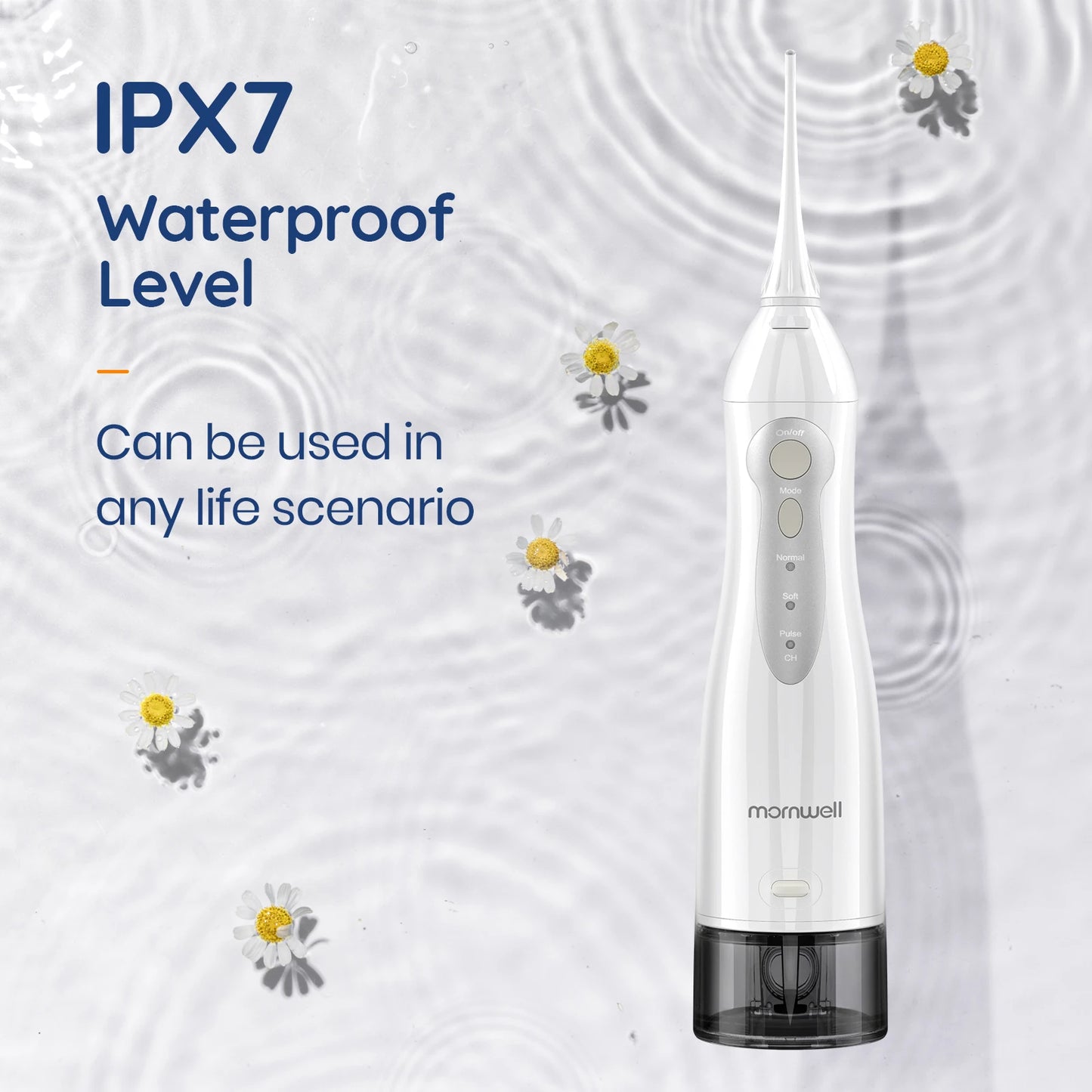 Unlock Your Perfect Smile: Portable USB Rechargeable Water Flosser - Your Essential Dental Companion!