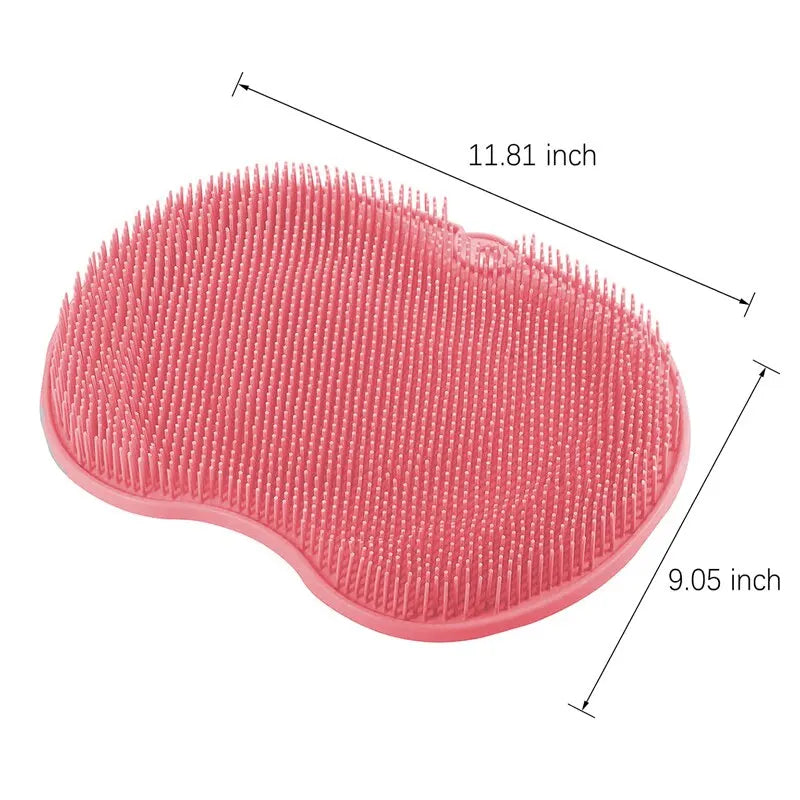 Elevate Your Shower Routine: Exfoliating Shower Massage Scraper and Bath Mat