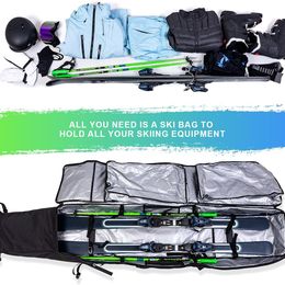 Oversize Ski or Snowboard Bag with Wheels