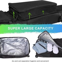 Oversize Ski or Snowboard Bag with Wheels