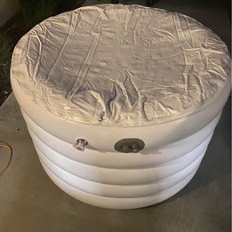 MOYANNE Self-Inflating Indoor/Outdoor Ice Bath tub, 176 Gallon Capacity Portable Cold Water Pool