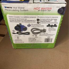 Hot Water Recirculating System with Built-In Timer