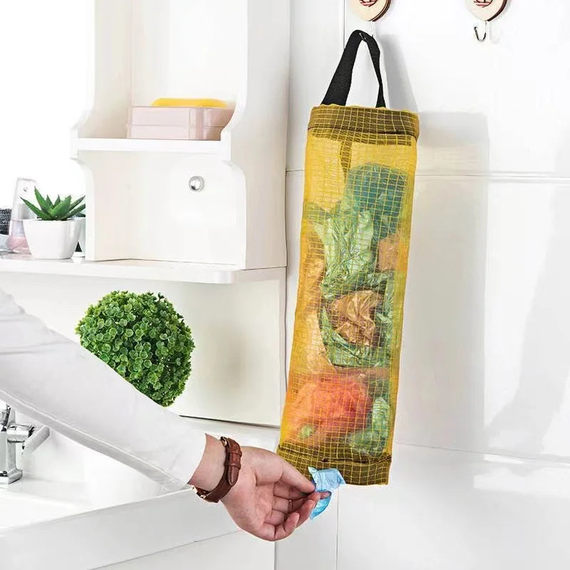 Clutter-Free Kitchen: HARKO Wall-Mounted Grocery Bag Dispenser