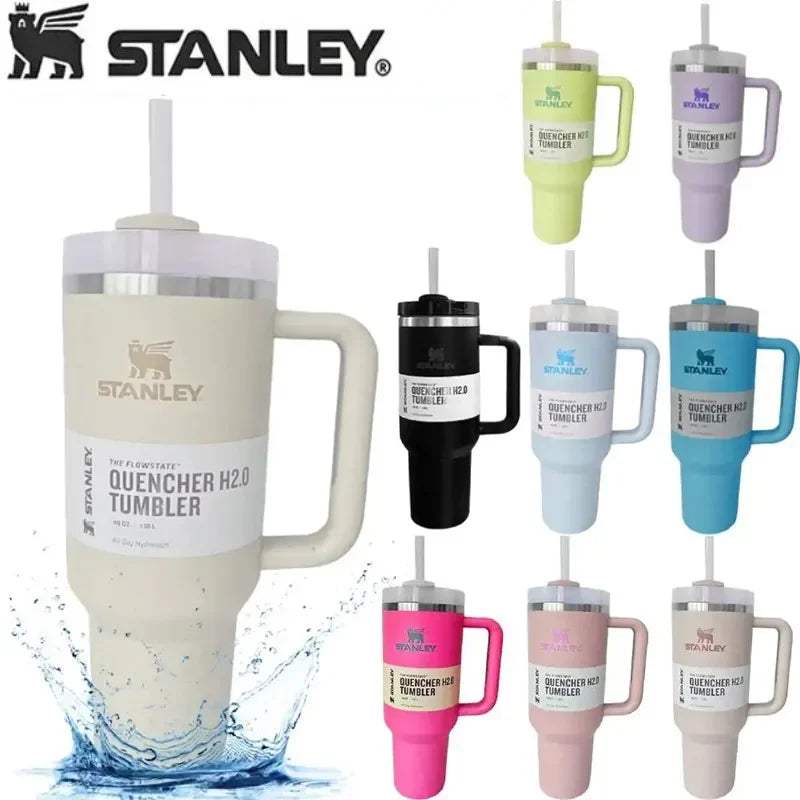 Adventure Quencher: Stanley's Ultimate 30/40oz Stainless Steel Tumbler for On-the-Go Hydration