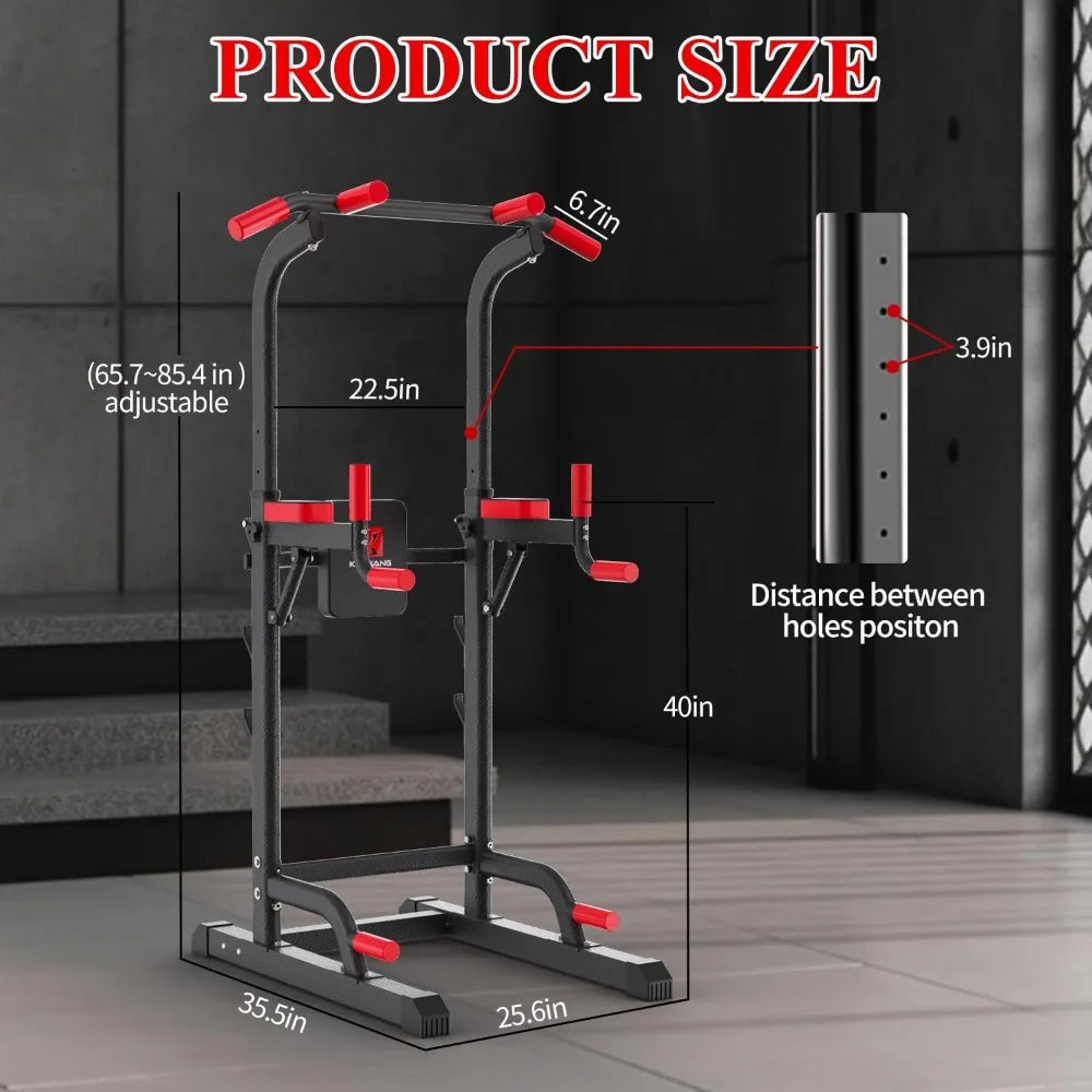 Maximize Your Workout: The Ultimate Adjustable Power Tower Station