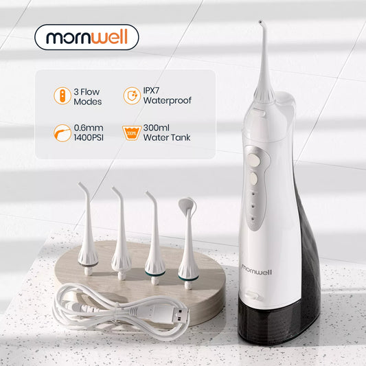 Unlock Your Perfect Smile: Portable USB Rechargeable Water Flosser - Your Essential Dental Companion!