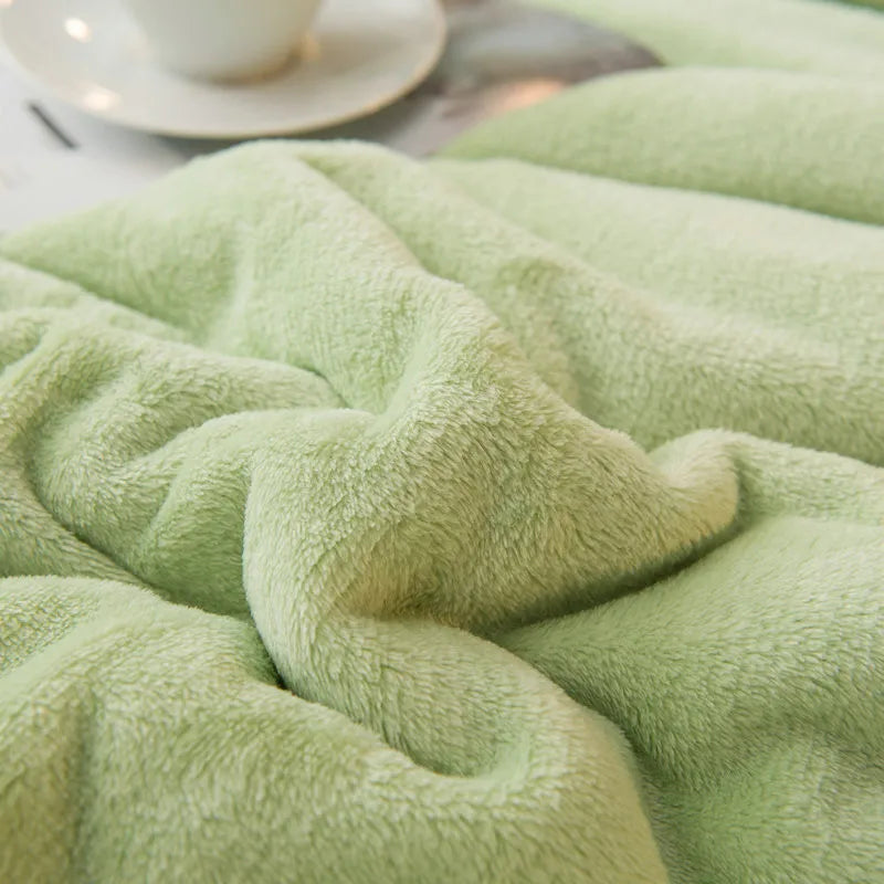 Ultimate Cozy Experience: Luxurious Winter Fleece Blanket