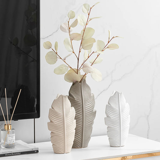 Enhance Your Space: Light Luxury Ceramic Vases for Modern Homes