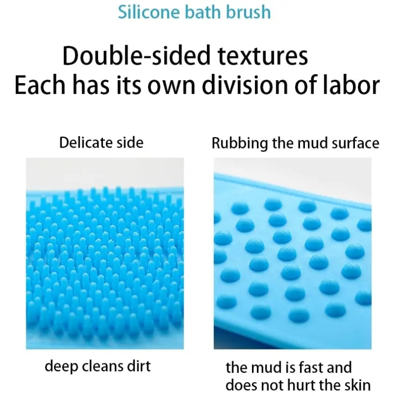 Elevate Your Bathing Experience with the Versatile Silicone Body Sponge