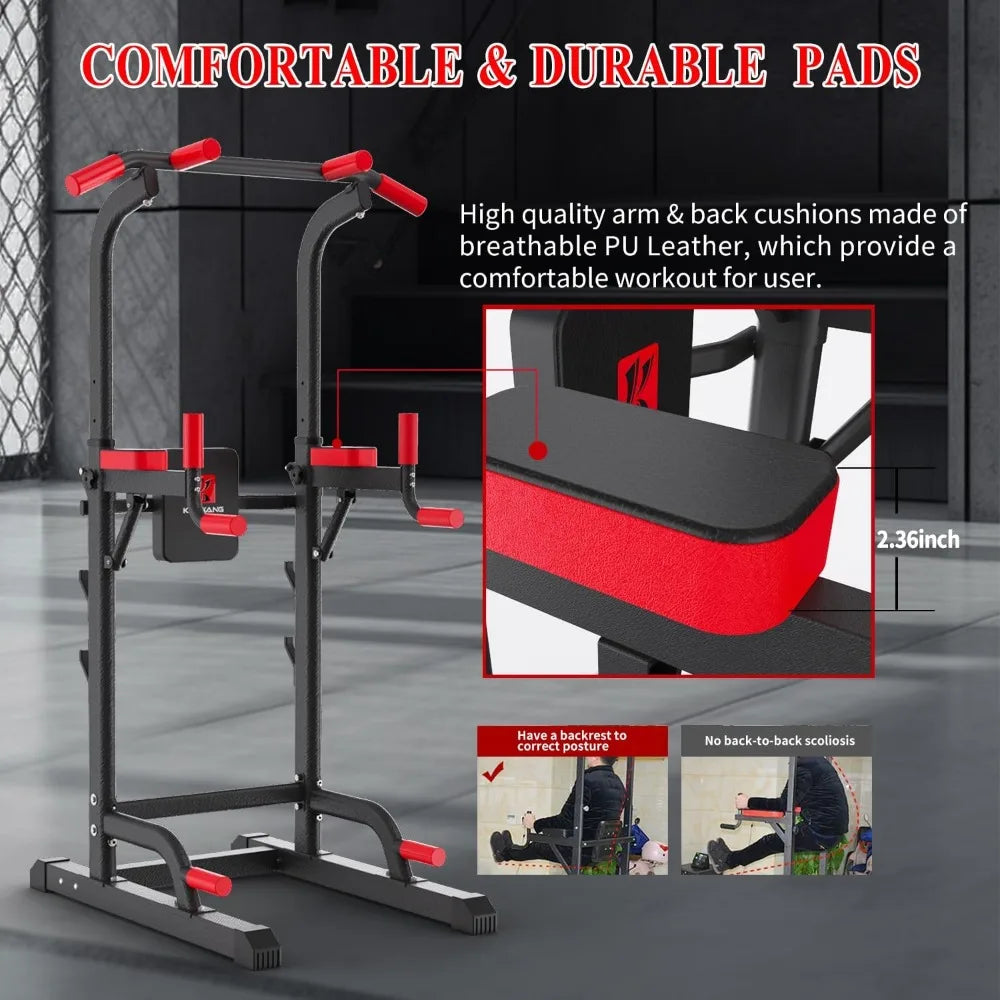 Maximize Your Workout: The Ultimate Adjustable Power Tower Station