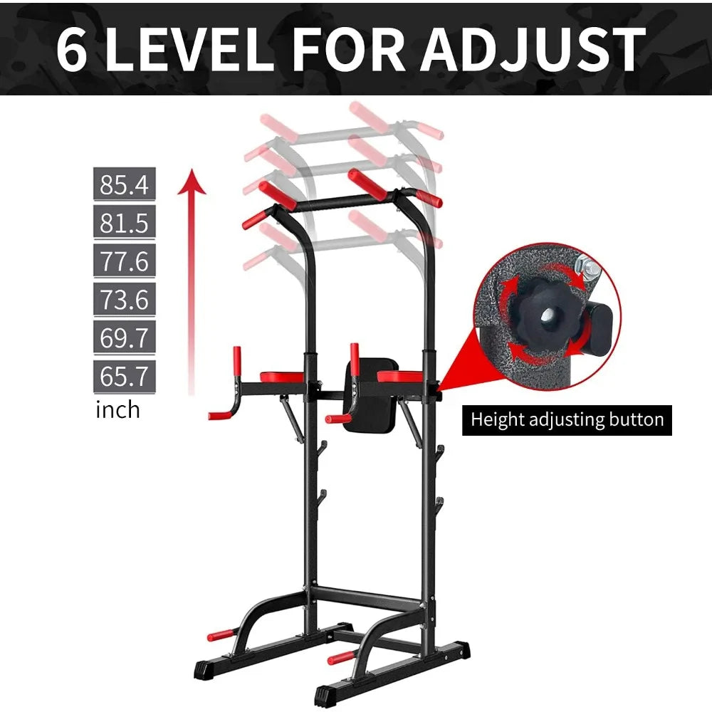 Maximize Your Workout: The Ultimate Adjustable Power Tower Station