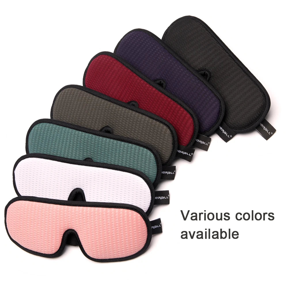 DreamWeaver Elite: 3D Sleeping Mask for Ultimate Light Blocking & Comfort