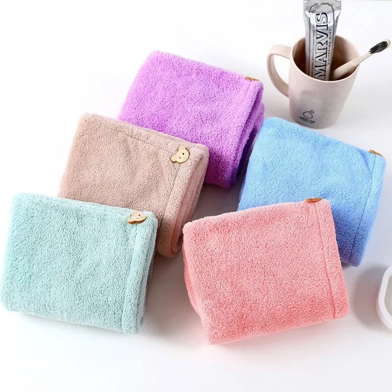 Ultra-Absorbent Microfiber Hair Drying Cap: Quick & Gentle Solution for Wet Hair